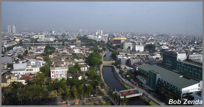 View from show hotel